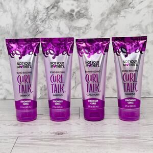4pk - Not Your Mother's Bond Building Curl Talk Shampoo & Conditioner 2oz each